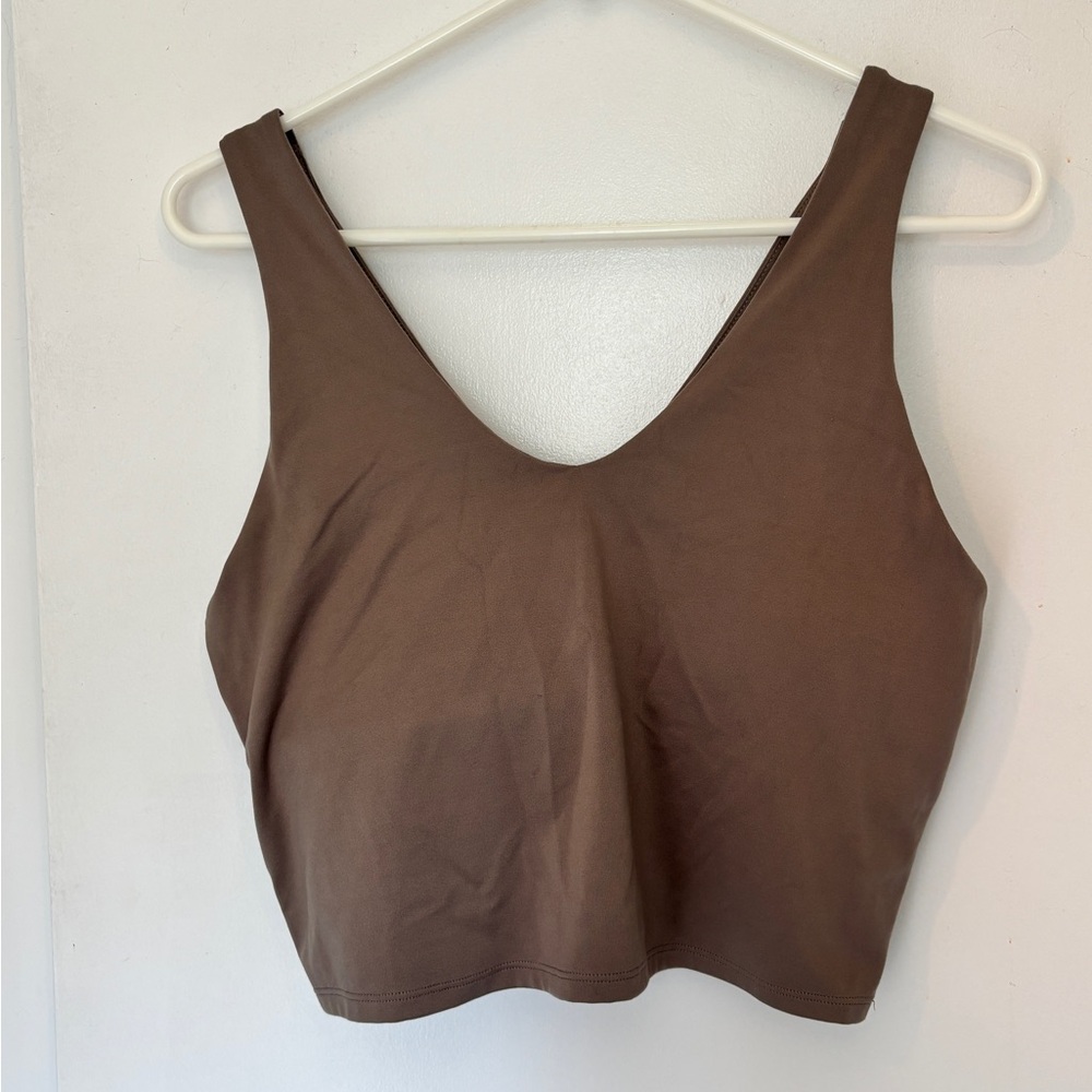 All in Motion Brown Tank Top